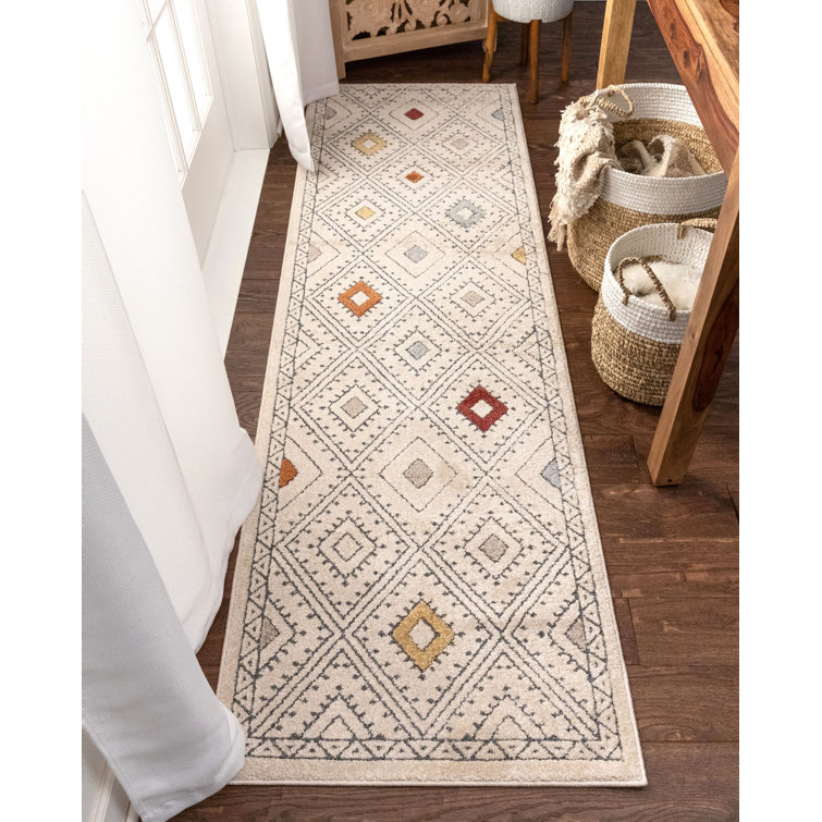 Well Woven Malaga Geometric Beige Area Rug & Reviews Wayfair